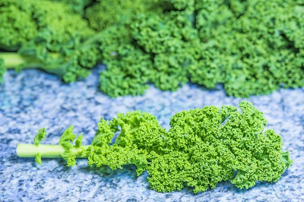 Green Kale Tiro Cerca — Foto de Stock