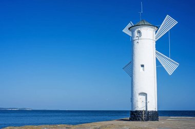 Swinoujscie, şehrin Simgesel Yapı stawa mlyny