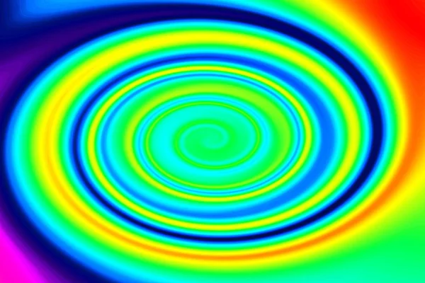 Abstrakte Bunte Spiralillustration — Stockfoto