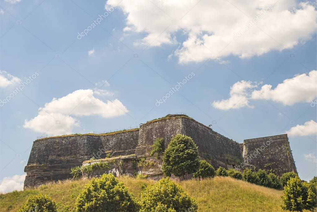 huge old Citadel Of Bitche, France