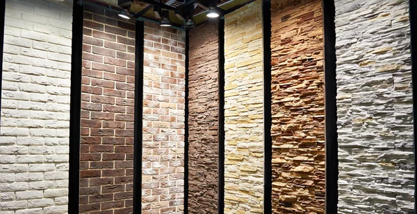 Achtergrond met bakstenen muur textuur — Stockfoto