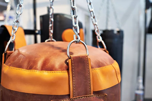 Leather Punching bag — Stock Photo, Image