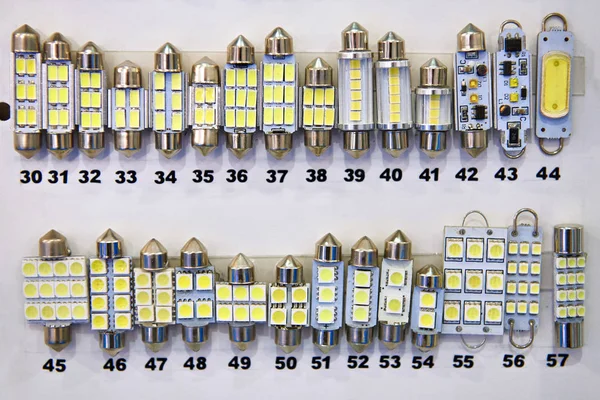 LED lampor för belysning — Stockfoto