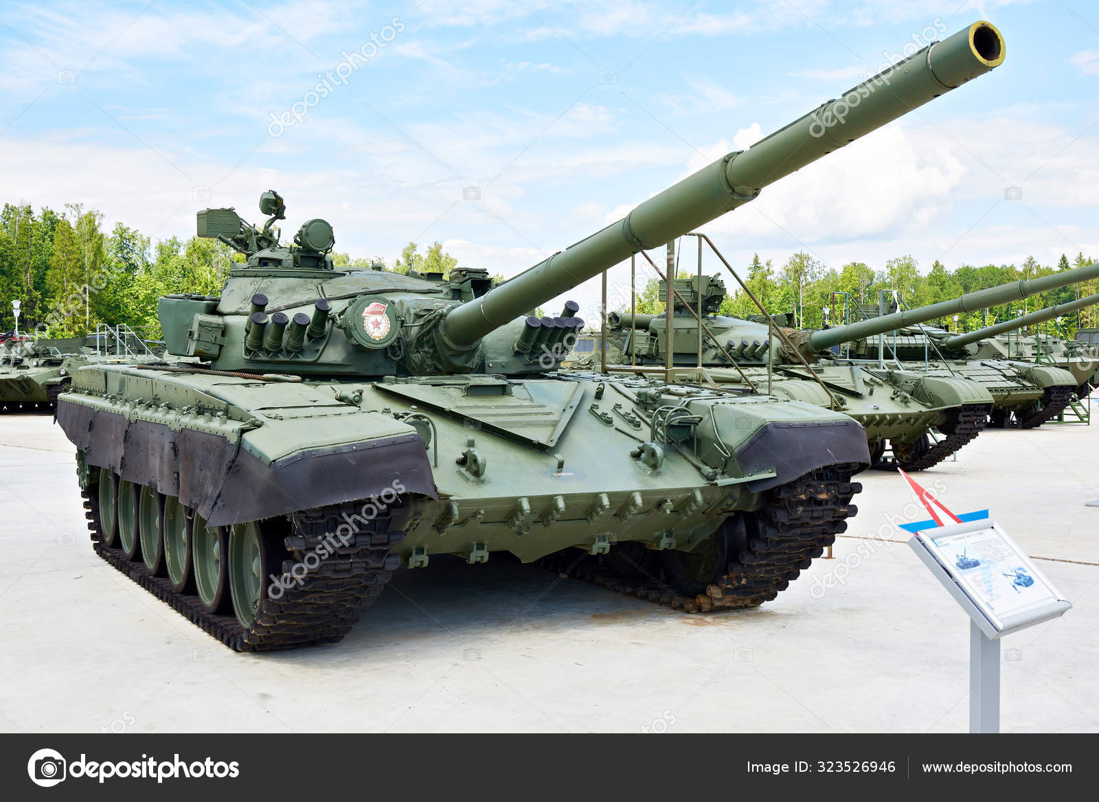 Soviet Main Battle Tank T 72 Stock Editorial Photo C Ryzhov