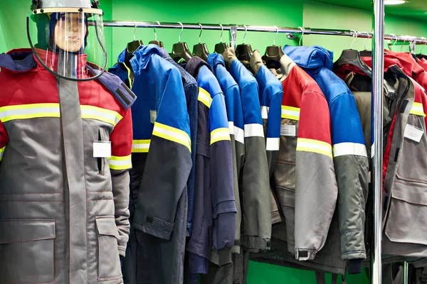 Куртки Рабочей Одежды Строителей Промышленности — стоковое фото