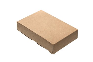 parsel üzerinde beyaz arka plan izole mesaj