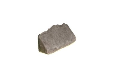 tuğla beyaz arkaplanda izole edildi