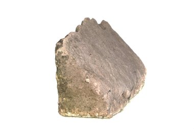 tuğla beyaz arkaplanda izole edildi