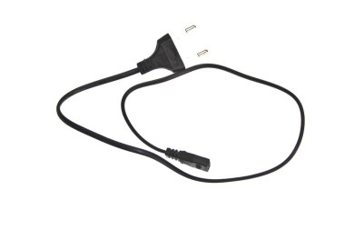 Beyaz arka plan üzerinde izole tel