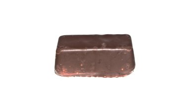 Beyaz arkaplanda izole edilmiş şeker