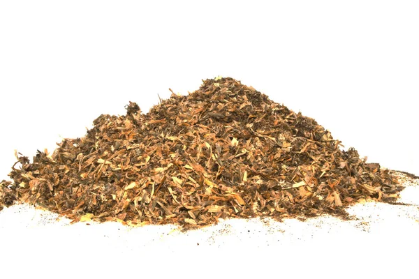 Tabaco isolado sobre fundo branco — Fotografia de Stock