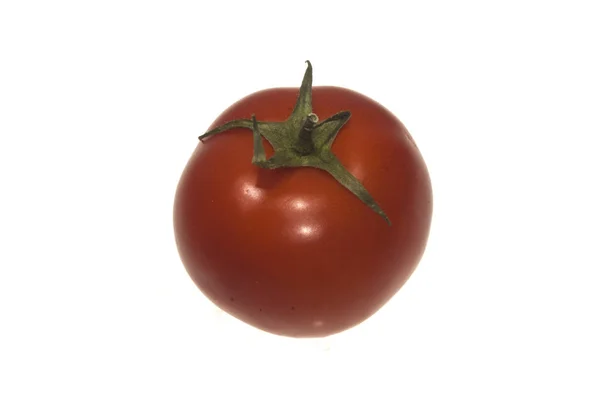 흰 바탕에 토마토를 분리 한 모습 — 스톡 사진