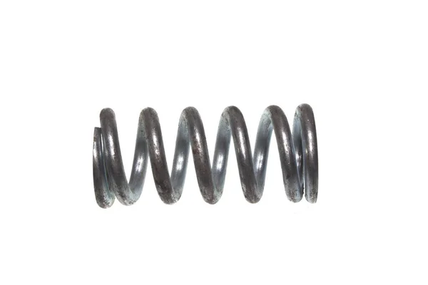 Steel spring isolated on white background — Stock Photo, Image