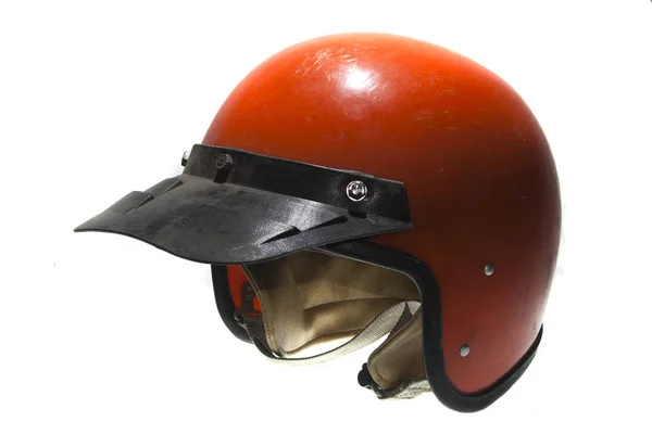 白い背景に隔離されたヘルメット — ストック写真