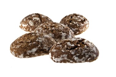 Çerez beyaz arkaplanda izole