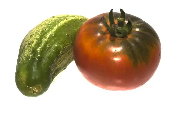 Tomato isolated on white background — Stock Photo, Image