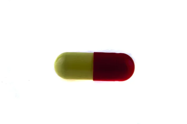 白い背景に隔離された錠剤 — ストック写真