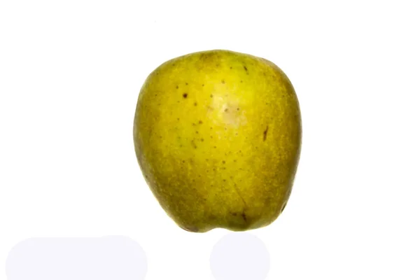 Äpple isolerad på vit bakgrund — Stockfoto