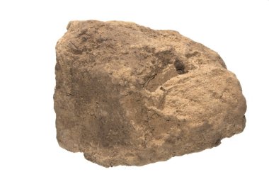 Beyaz arkaplanda kil izole