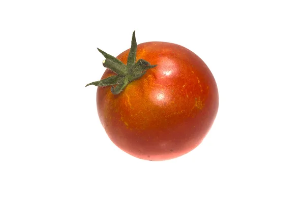 Tomate isolée sur fond blanc — Photo