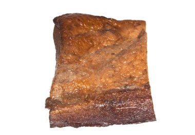 izole üzerinde beyaz arka plan domuz yağı