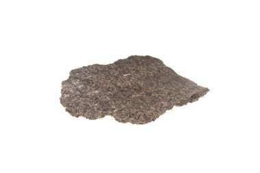 beyaz arkaplanda izole edilmiş sıkıştırılmış tohumlar