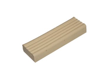 Beyaz arkaplanda kil izole