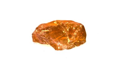 beyaz arkaplanda reçine izole