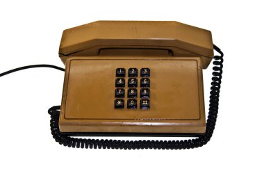 telefon beyaz arkaplanda izole edildi
