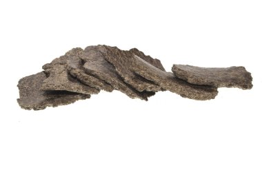 beyaz arkaplanda izole edilmiş sıkıştırılmış tohumlar