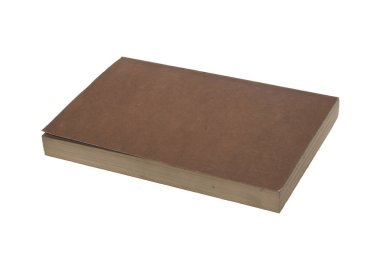 Beyaz arkaplanda izole edilmiş kitap