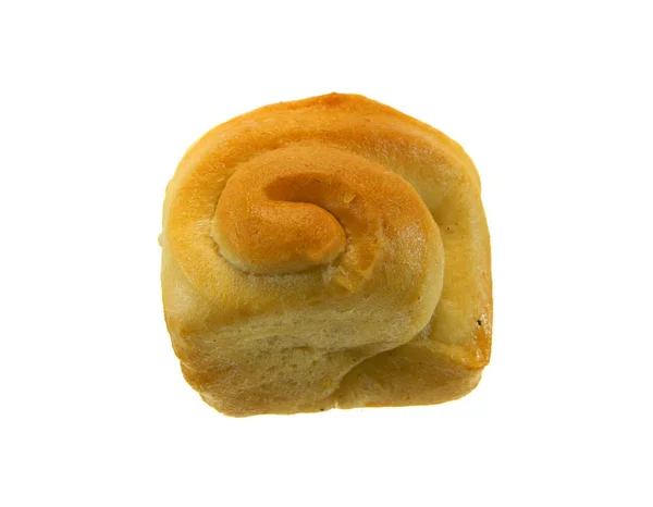 Pão de gengibre isolado no fundo branco — Fotografia de Stock