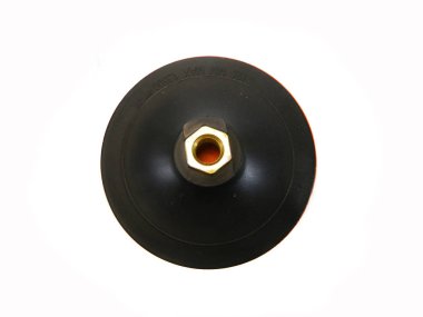 öğütme diski beyaz arkaplanda izole edildi
