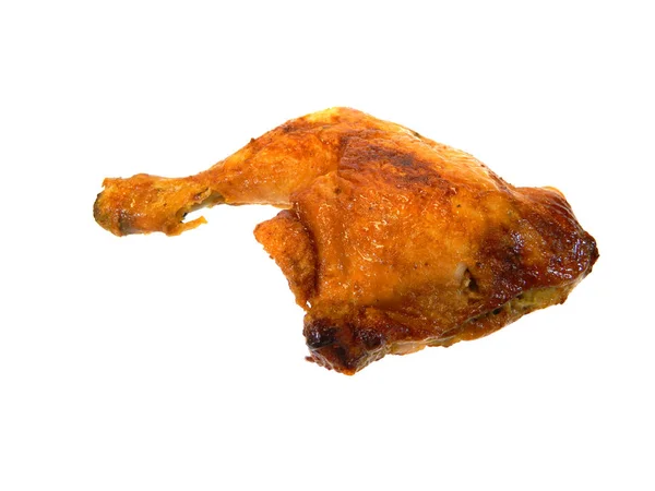 Kippenvlees geïsoleerd op witte achtergrond — Stockfoto