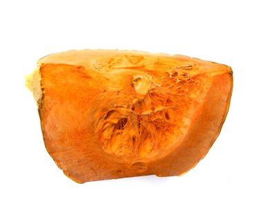 Beyaz arkaplanda kabak izole