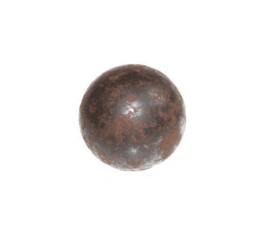 Metal top beyaz arkaplanda izole edildi