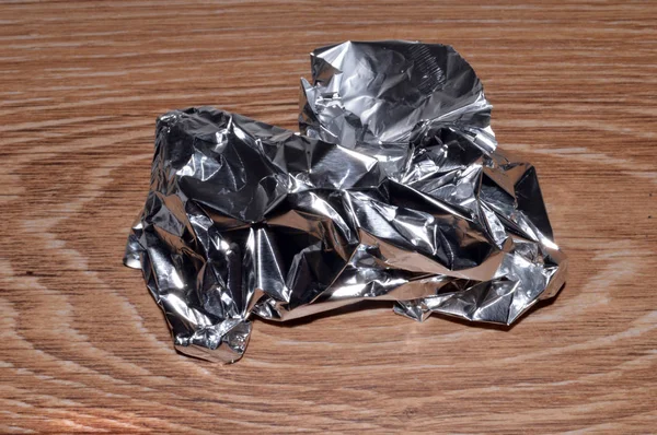 Foil isolated on white background — Stock Photo, Image