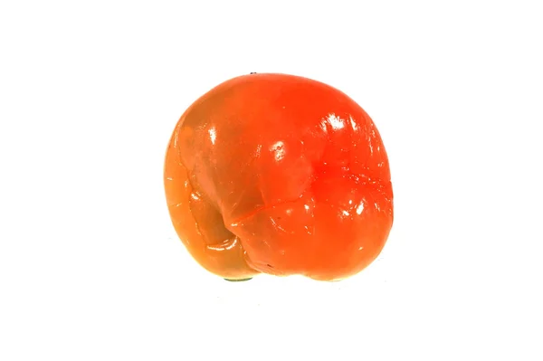 Tomates enlatados aislados sobre fondo blanco —  Fotos de Stock