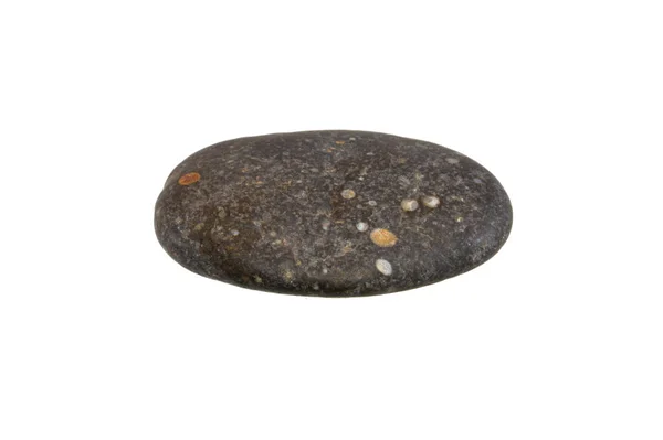 하얀 배경에 고립된 돌 — 스톡 사진