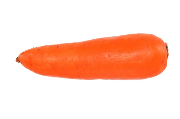 在白色背景上孤立的红胡萝卜 — 图库照片