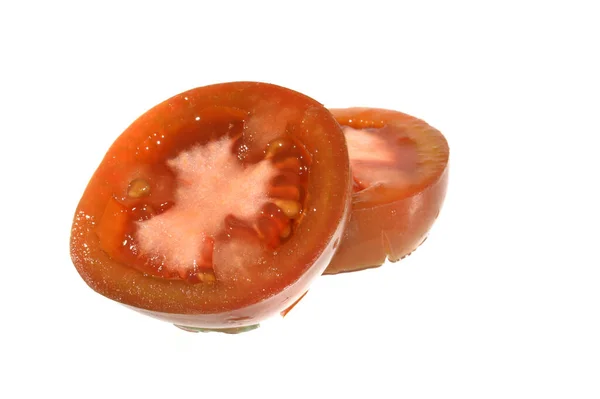 Tomate Isoliert Auf Weißem Hintergrund — Stockfoto