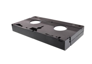 kaset beyaz arkaplanda izole edildi