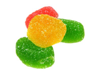                                Beyaz arka plan üzerinde izole marmelat