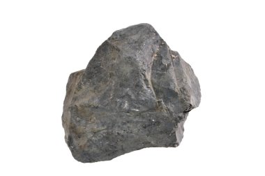 kömür beyaz arkaplanda izole edildi