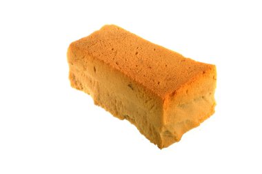 Köpük kauçuk beyaz arkaplanda izole