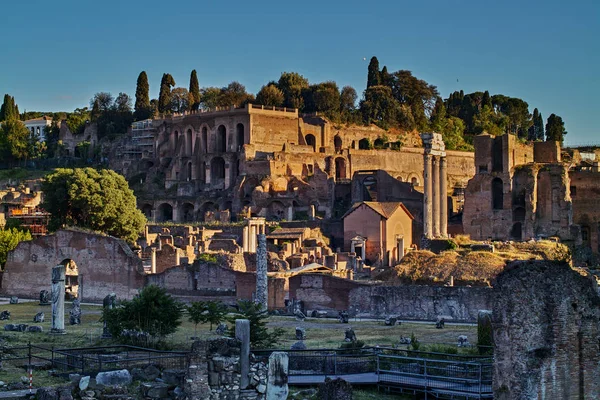 Forum Romanum Rome Italië — Stockfoto