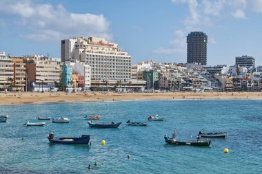Las Palmas Las Canteras Gran Canaria Adası İspanya