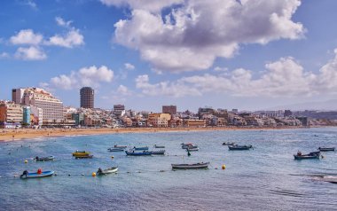 Las Palmas Las Canteras Gran Canaria Adası İspanya