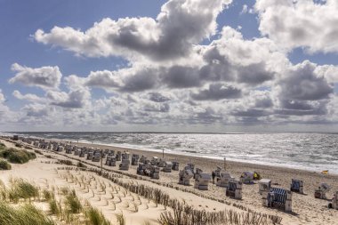 Sylt Beach Island manzara Almanya Europe