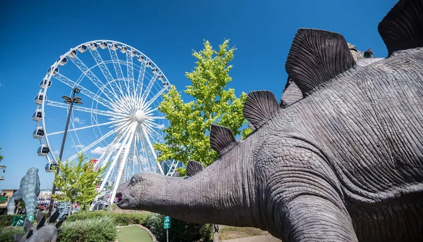 Dino Falls Adventure Golf Niagara Falls Canada — Stock Photo, Image